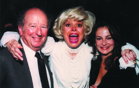 Herb Caen and Carol Channing