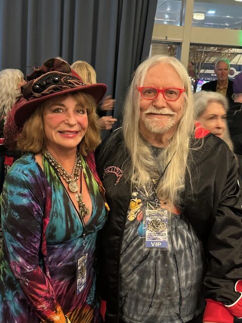 With Norman Greenbaum of Spirit in the Sky fame!